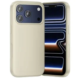 Vention Funda Silicona con MagSafe KVCNCB-30 para iPhone 17 Pro Beige